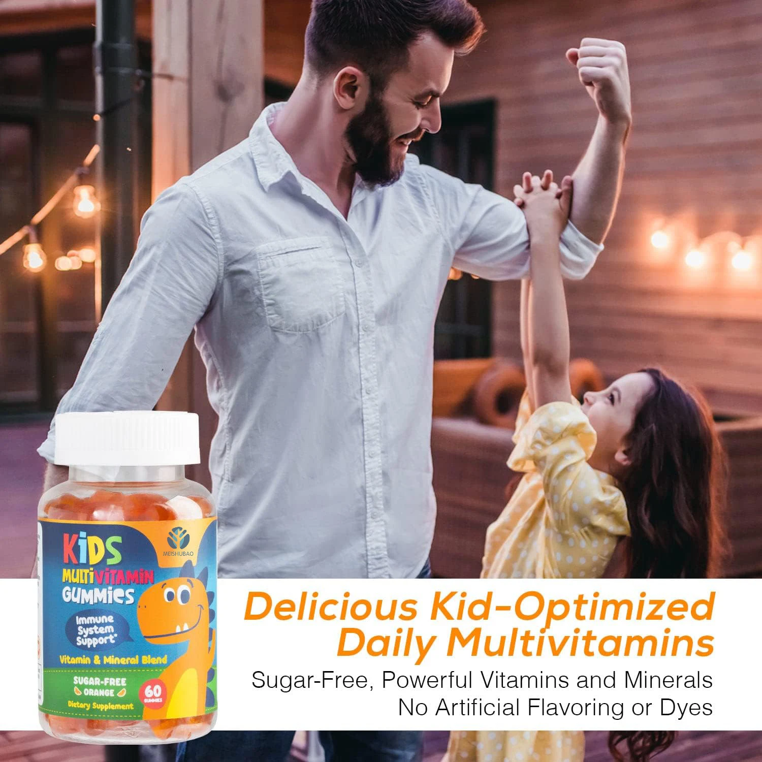 Custom Top quality kids multivitamin gummy multivitamins gummies for kid kids daily multivitamin gummies