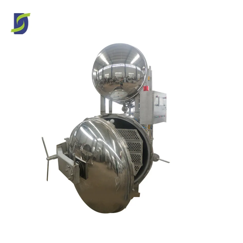 high temperature bird nest retort sterilizer cascade machine types