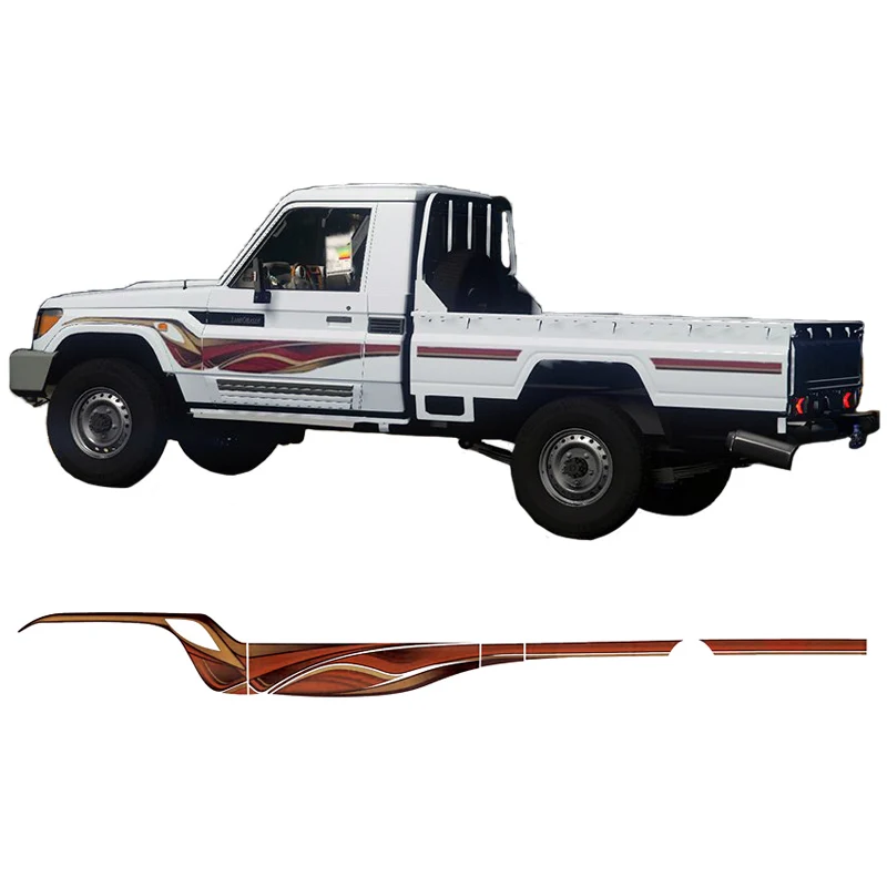 Zhuocai Sticker Cars Auto Stickers For Land Cruiser 2017 Car Door Sticker