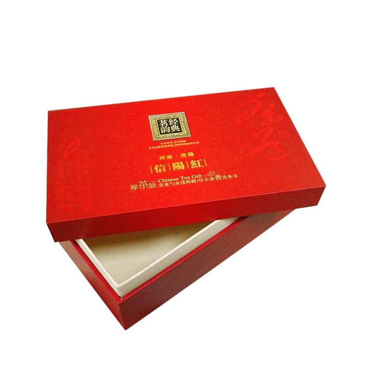 2022 Подарочная коробка для чая разных размеров китайский чай в красной