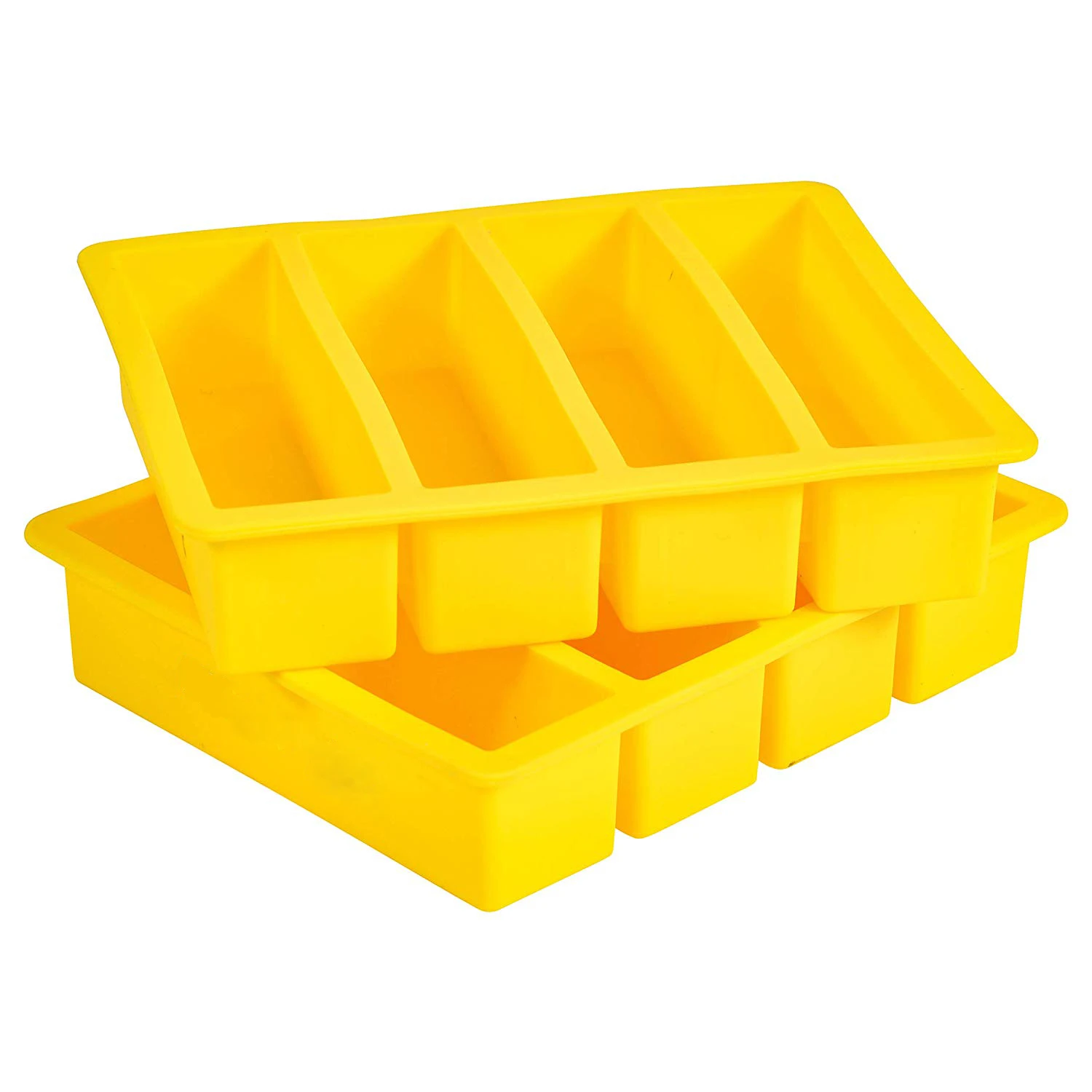 Extra Large Silicone Freezing Tray with Lid  4 perfect Collins Large Ice Cube Mold