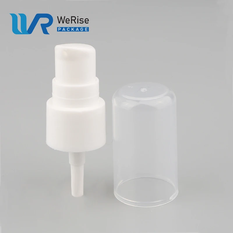 Wholesale 18/410 20/410 24/410 Smooth Closure Treatment Cream Pump With Full Cap