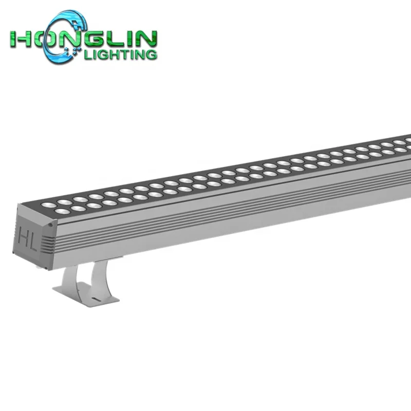 RGBW DMX512 led wall washer  architectural linear bridge outdoor wall washer