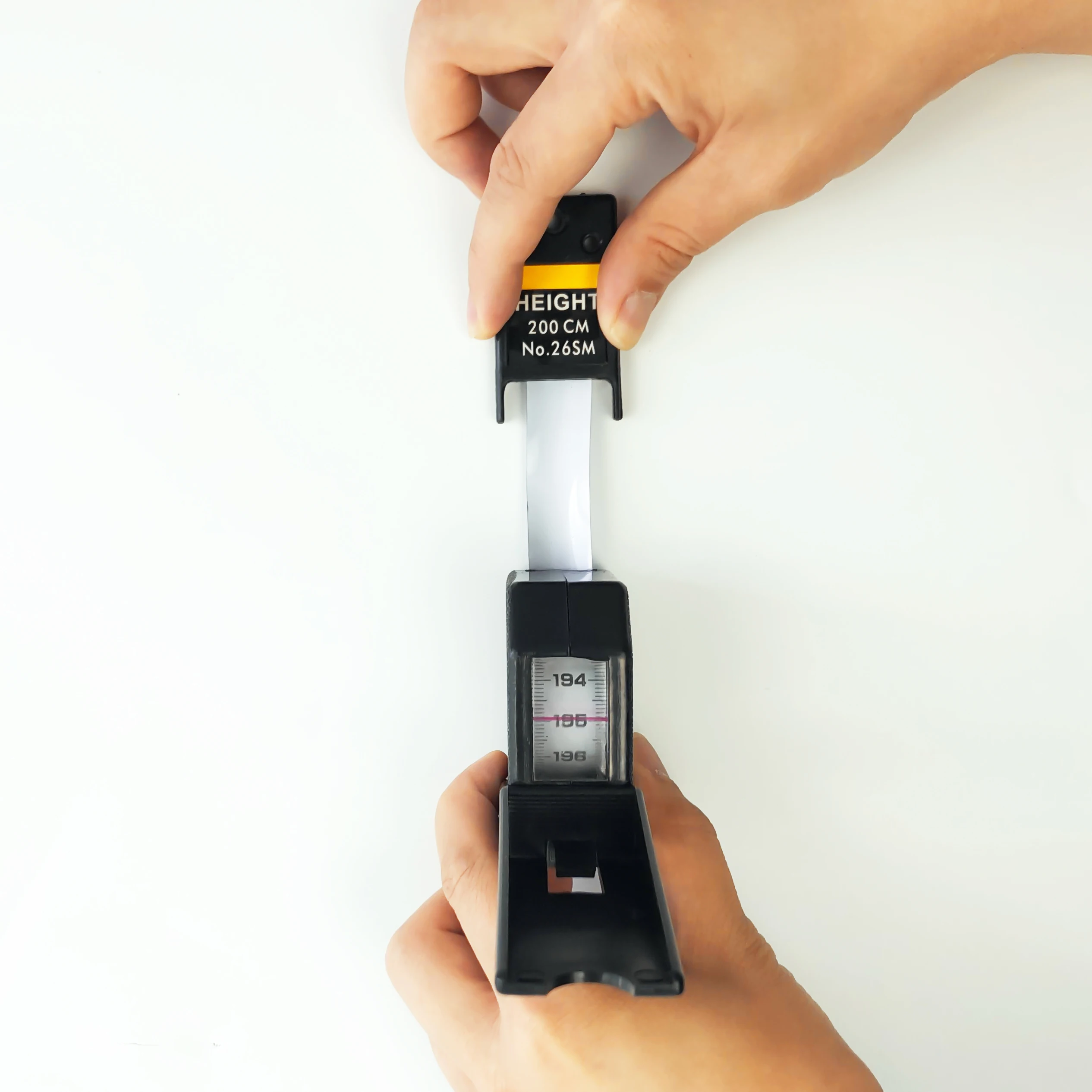 TSEC Manufacturer 200cm Retractable Hot Sale Household Kids Height Measure Ruler Body Height Meter