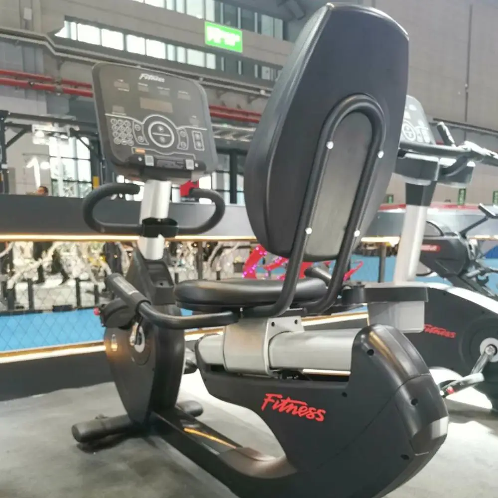 Коммерческое оборудование для спортзала и фитнеса EB8800, магнитный лежачий велосипед, велотренажер