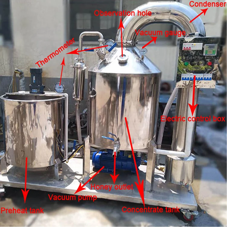 Industrial Price New Type Hot Sale Honey Processing Machine