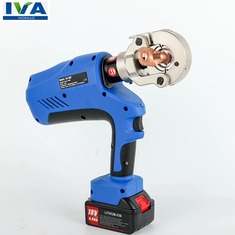 Professional design HL-300 16-400mm 12 tons battery cable lug crimper tool hydraulic terminal crimping tool