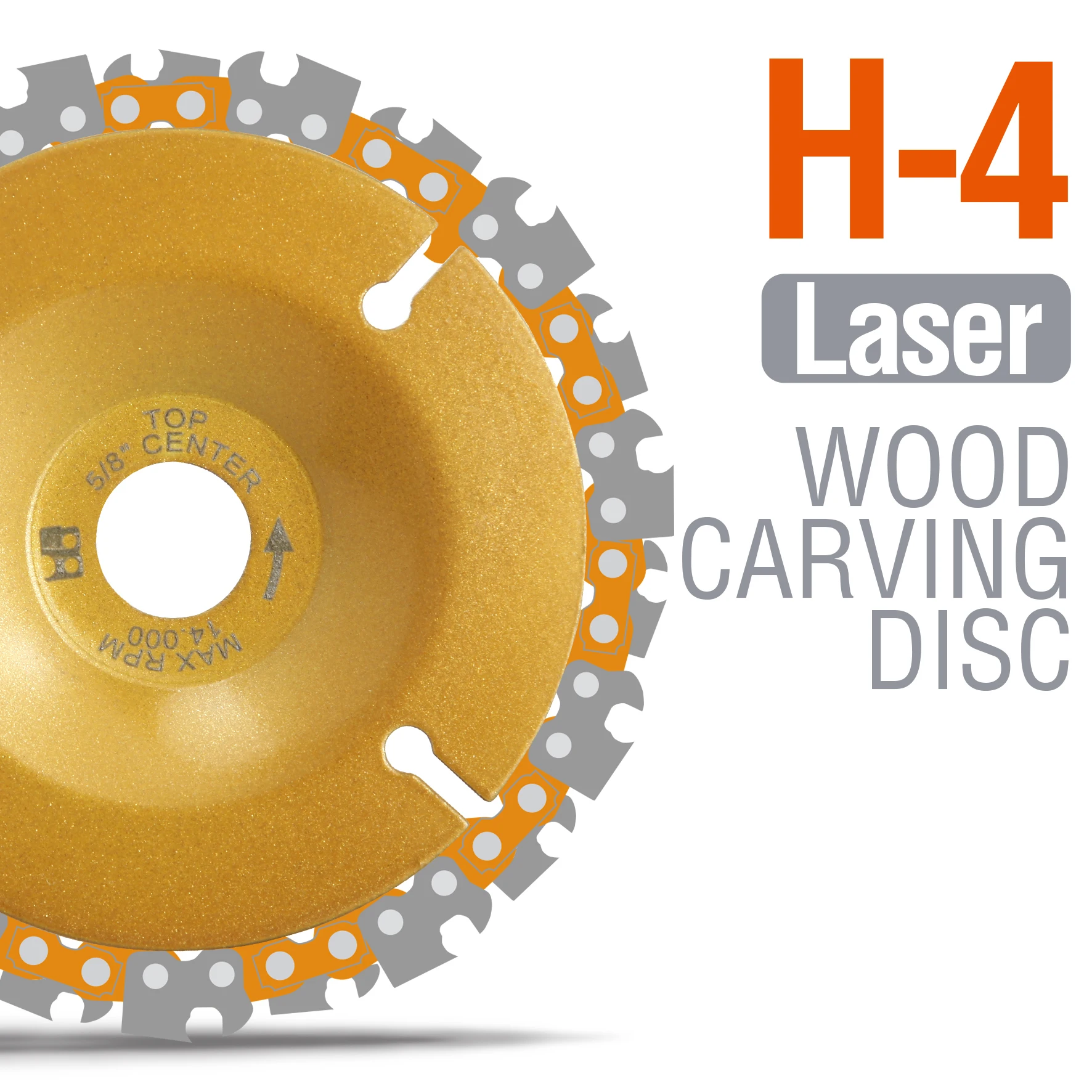4 Inch 100mm 65Mn Steel Electroplate Grinder Saw Disc Wood Carving Disc for Angle Grinder Use