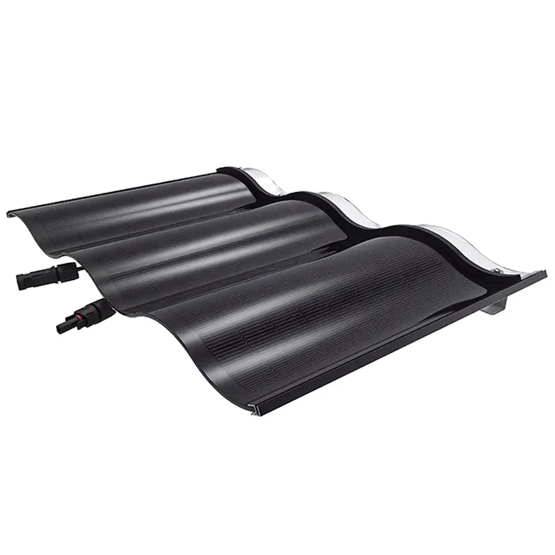 Factory Price BIPV Solar Panel Glass Facade Photovoltaic Bipv Solar Roof Tiles For Building