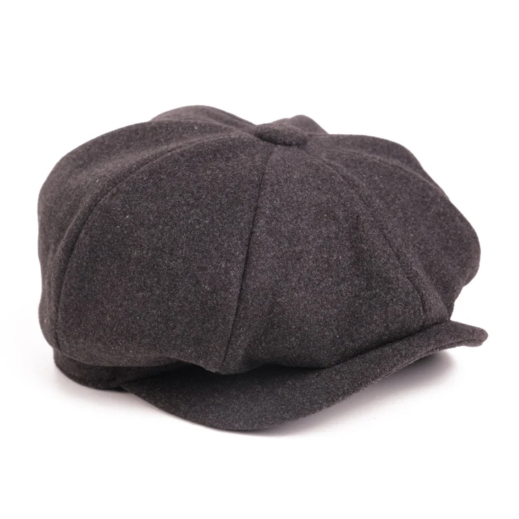 Custom Design Men Beret Newsboy Hat Vintage Tweed Peaky Blinders Berets Baker boy hats caps