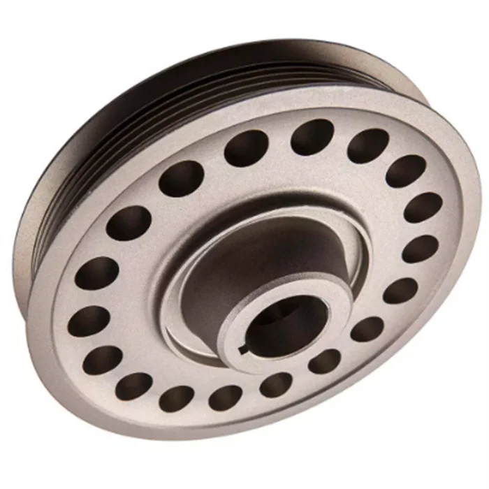 Высокое качество OEM CNC обработанный алюминиевый ключ отверстие коленчатого вала шкив по вашему дизайну