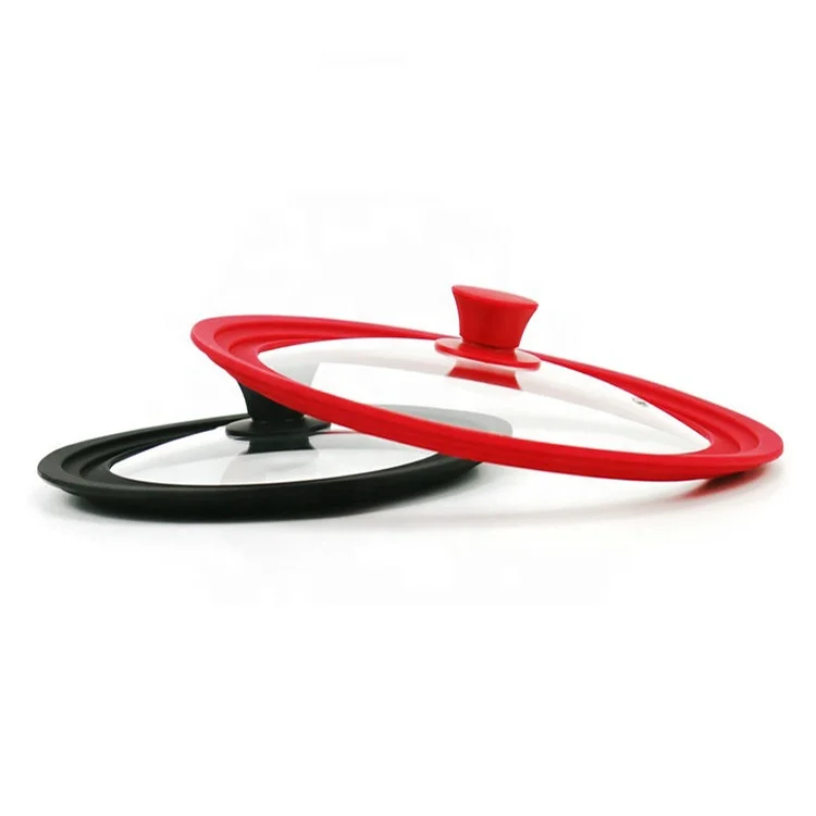 Multifunctional Kitchenware Silicone Lid Pot Silicone Universal Pot Lid Silicone Glass Pan Cover