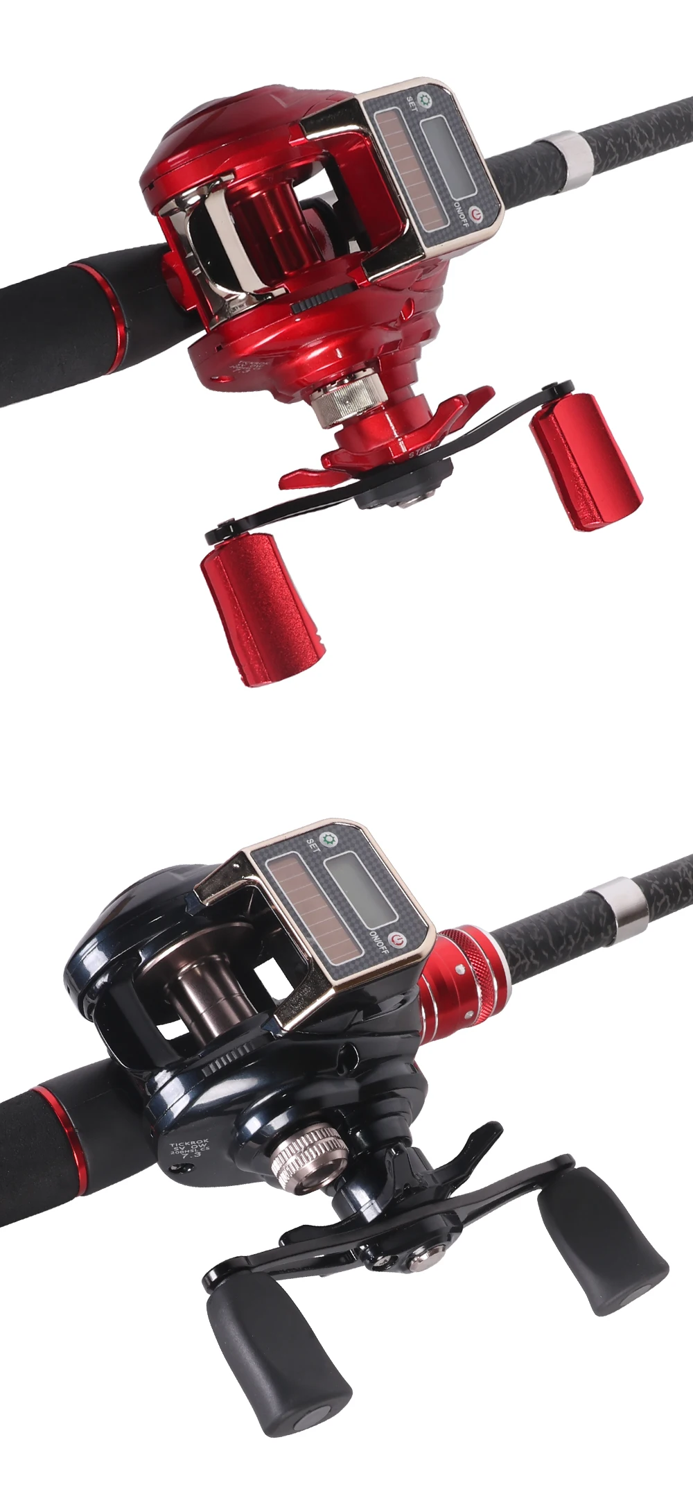 KALIOU  Bait casting Fishing reel  gear Rod and reel combo Bait Casting Spinning  Fishing reel