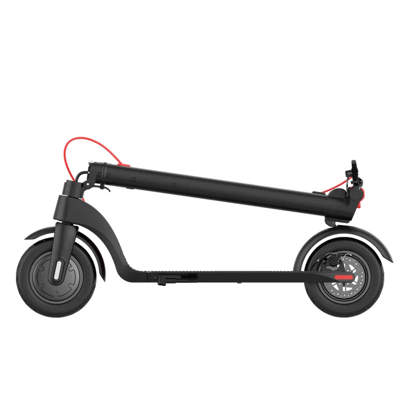 
US & Eur Warehouse In Stock X7 350w 36V 5 AH Removable Battery 1000w Foldable 8.5 inch Air Tire Black Electric Scooter for Adult 