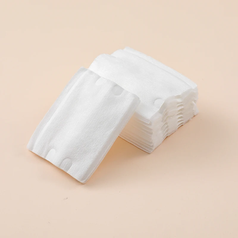 square cotton pad Facial Cotton Pads Bags Top OEM Style Environmental Pure Package Eco make-up remover
