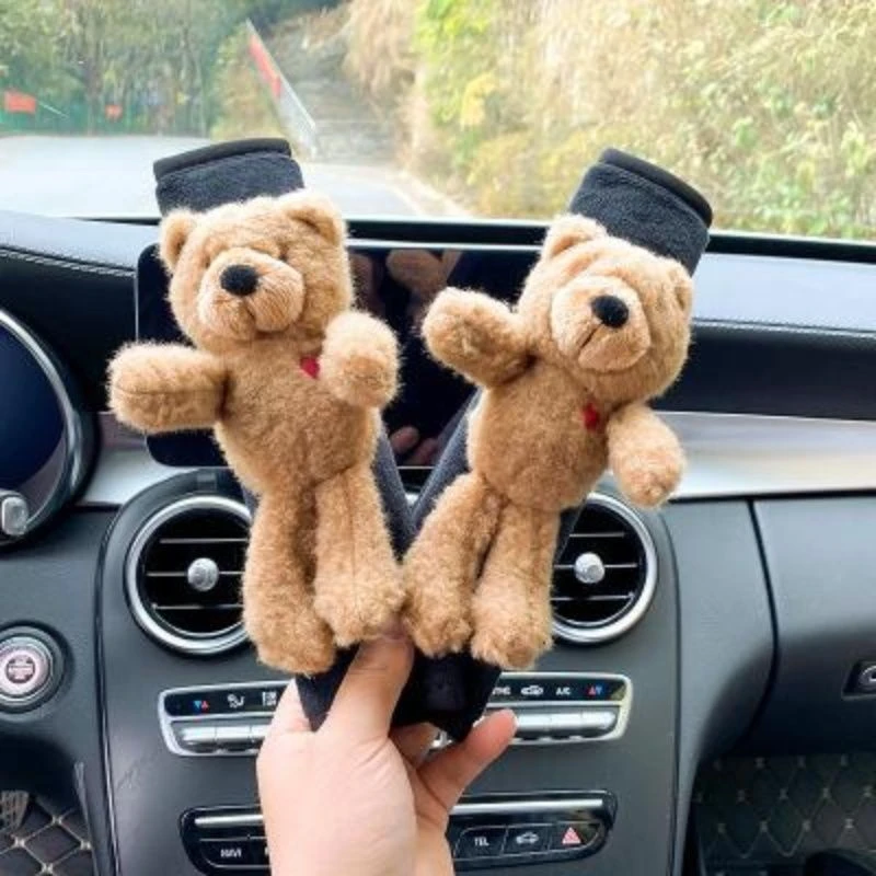 Car safety belt shoulder protector cute cartoon car safety belt choke protection sleeve car decoration