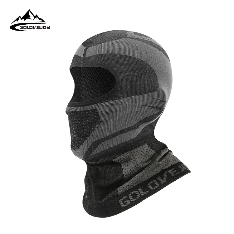 GOLOVEJOY DTJ20 Custom Balaclava Mesh Hot Sale Logo Printed Cycling Windproof Neck Gaiter Breathable Balaclava Mesh For Adult