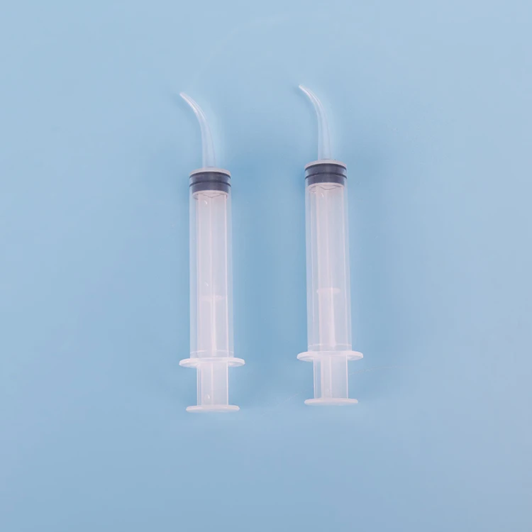 Медицинский одноразовый прямой изогнутый/Изогнутый наконечник/стоматологический ирригационный шприц Luer Lock 3 мл 5 мл 10 мл 12 мл по цене производителя