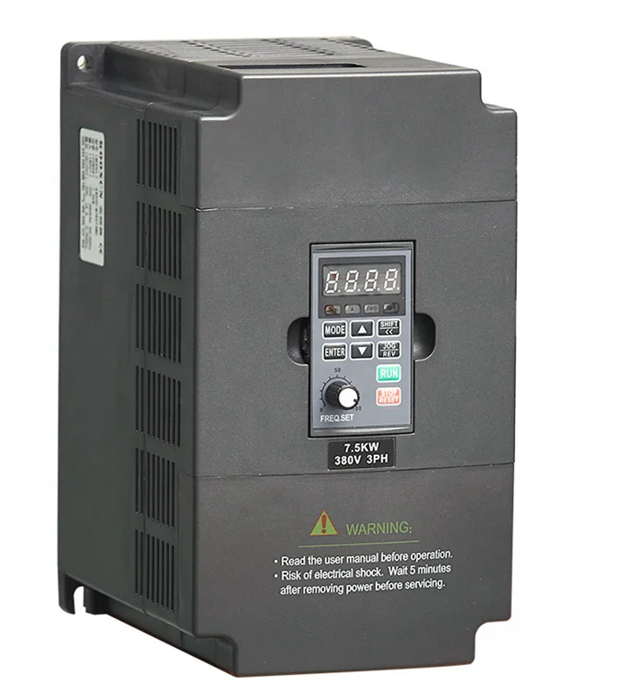 Электрический инвертор переменного тока 7,5 кВт, от 50 Гц до 60 Гц, преобразователи частоты для воздушного компрессора
