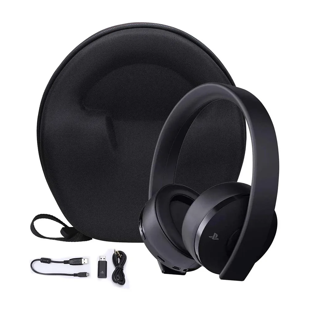 EVA Hard Portable Case for Sony Playstation 4 Gold Wireless Headset (Case Only)