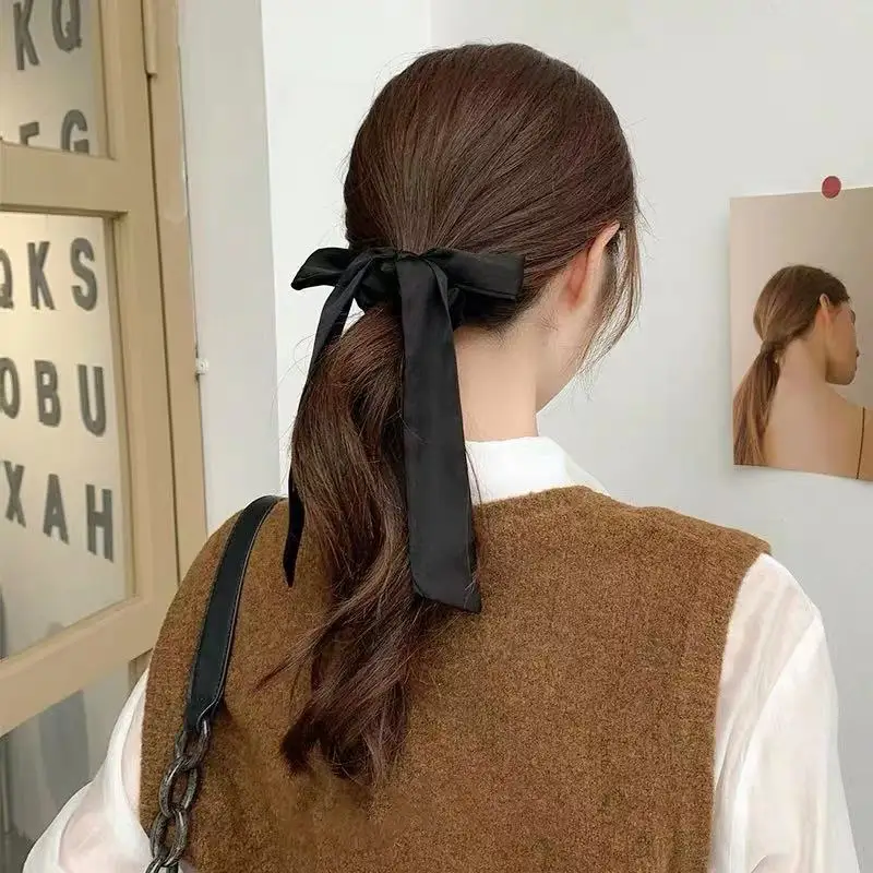 Factory straight hair cheap Korean contracted fashion silk hair band Yu Changfa shall apply