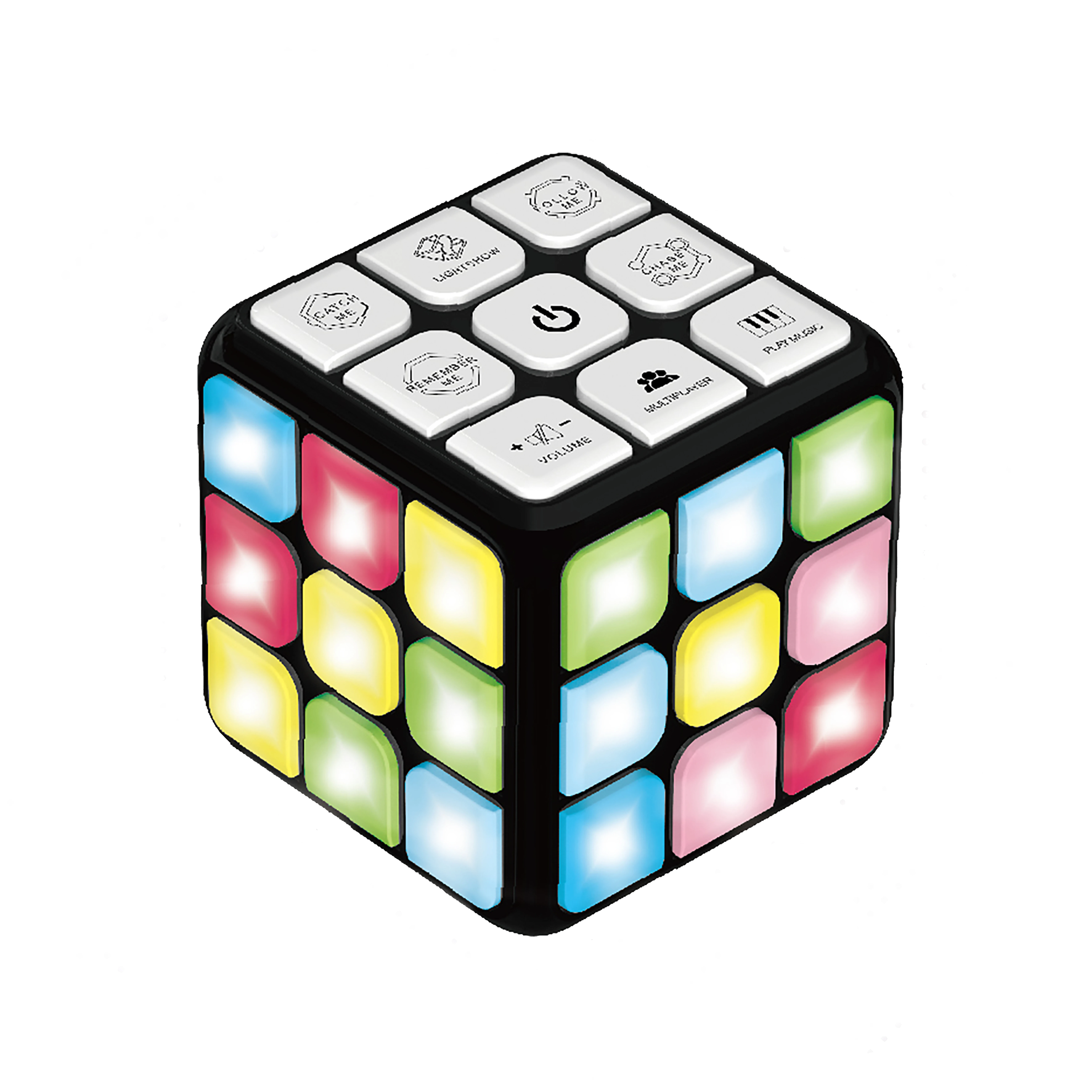 Battery Operated Musical Cubes Game Anti Stress Children Toy  7 Games Other Educational Toys  LED Magic Cube