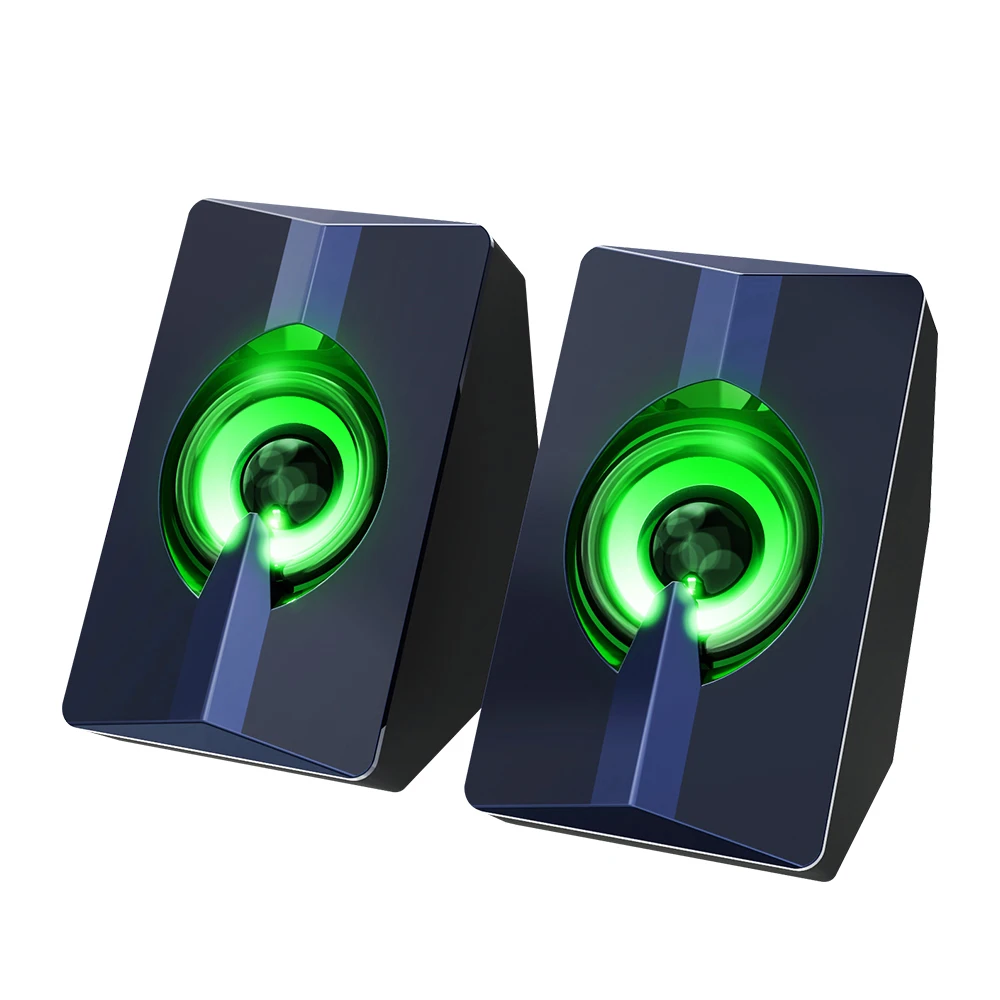  Высококачественный ослепительный usb-динамик с двойным треком 2 0 ПК/мобильный