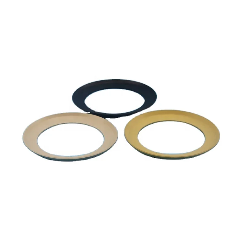 
Air compressor ptfe piston cup seal pump piston seal filled PI compound for oil-free air compressor 