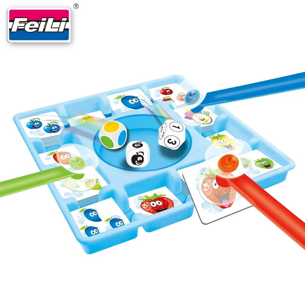 hot sell online shop  fruit stick board game toys for kids children educational toys