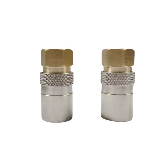 Temperature control brass RMI09 series female straight threaded shut off fittings