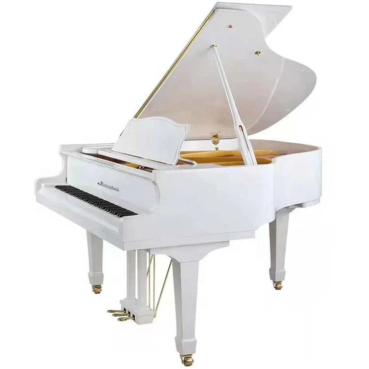KU-160 White 88 Keys Mechanical Grand Acoustic Piano