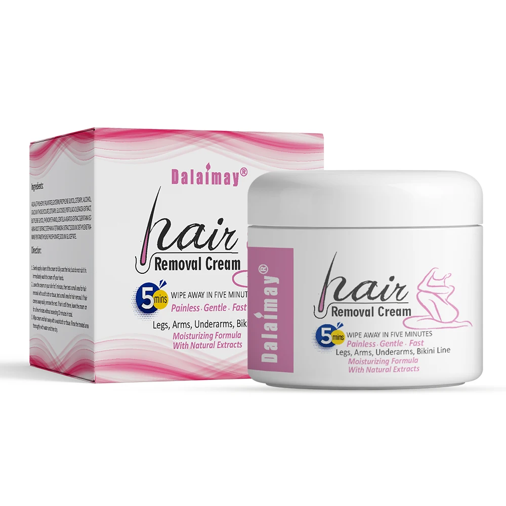 Best Body Face Virgin Pubic Organic Hair Removal Depilatory Cream For Men And Women