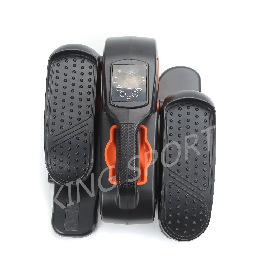 Under Desk Elliptical Machine Electric Ellipse Leg Exerciser with Display Monitor and Remote Control