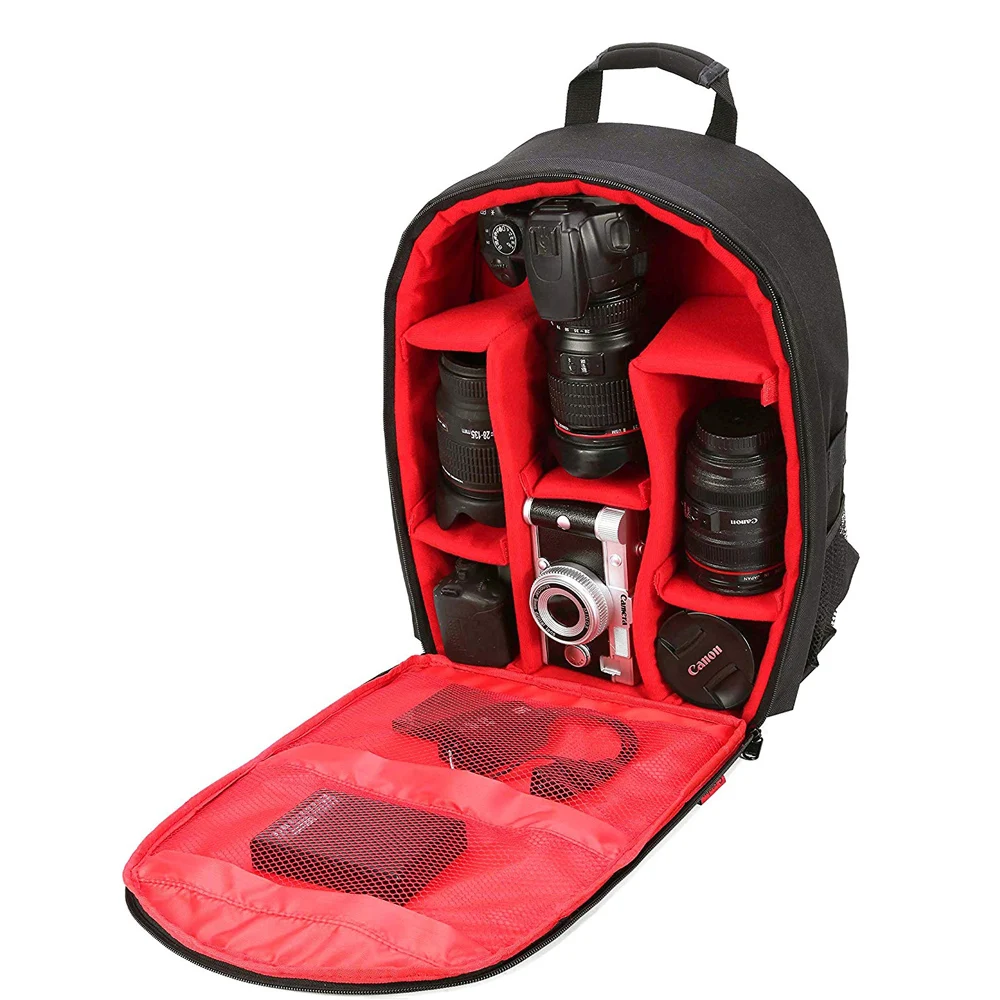 Waterproof Camera Case Compatible for Sony Canon Nikon Camera and Travel Lens