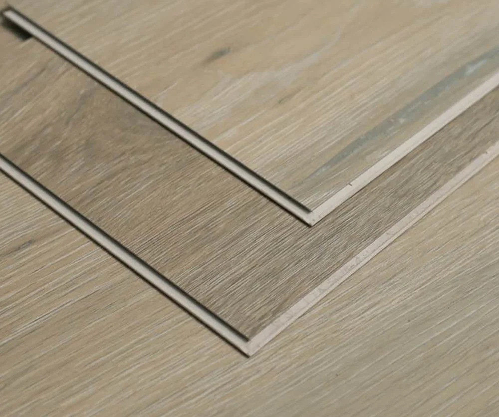 Водонепроницаемые прочные ПВХ виниловые напольные покрытия 4 мм Interlock Click LVT SPC