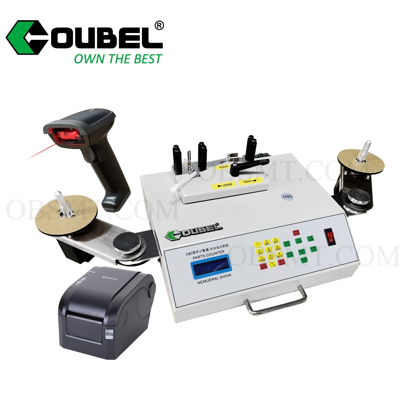 Easy Operation Chips Counting Machine SMD Parts Counter With Leak Detection
