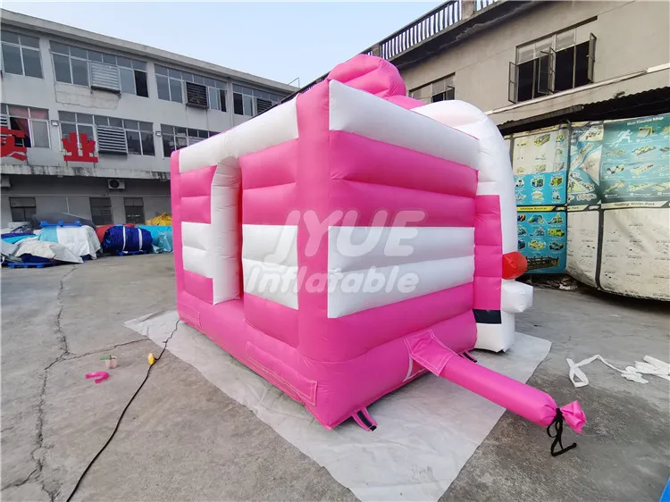 Pop Corn Shape Drink Bar Booth Air Inflatable Food Truck Cotton Candy Theme Kiosk For Movable Rental
