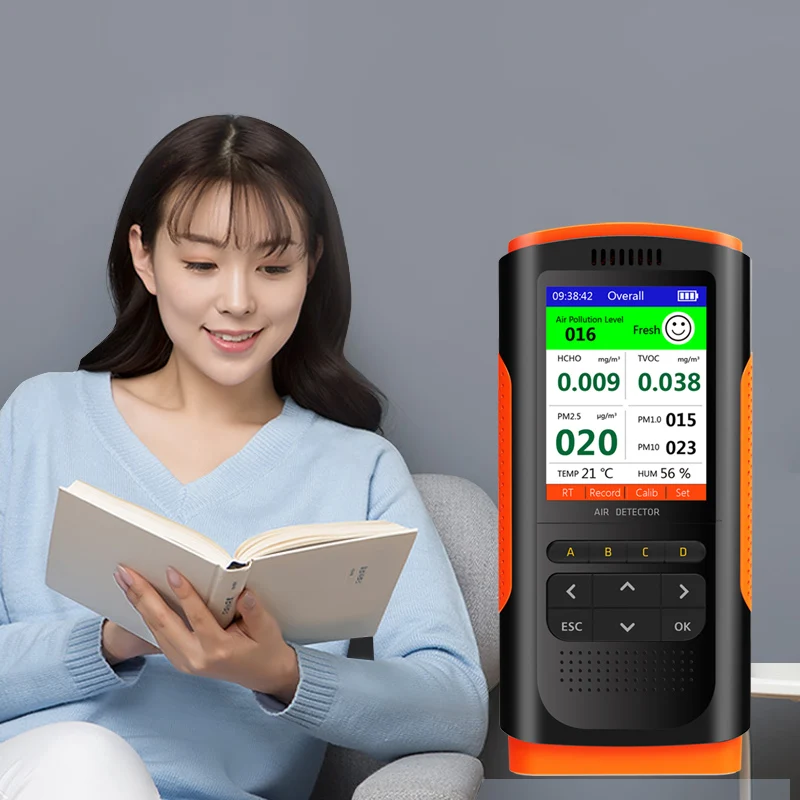 2020 VSON многофункциональный портативный внутренний газовый Pm2.5 детектор PM10 TVOC HCHO
