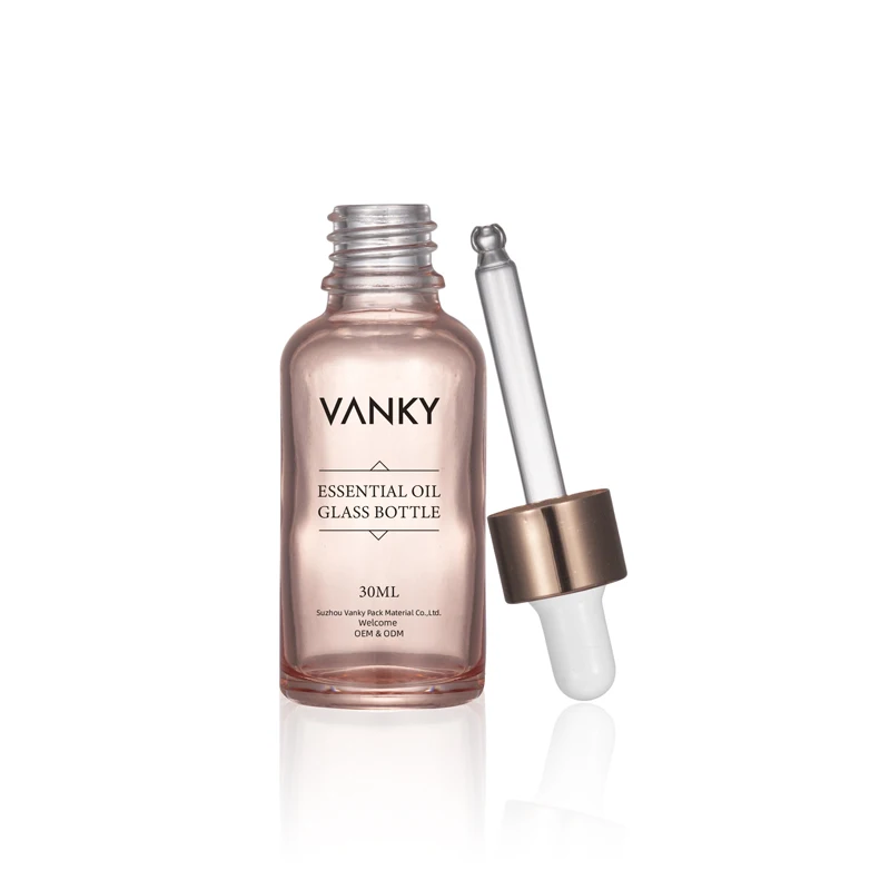 15ml 30ml Glass Dropper Bottles Essential Oil Bottle Customize 30ml 50ml Customized Cosmetic Bottle