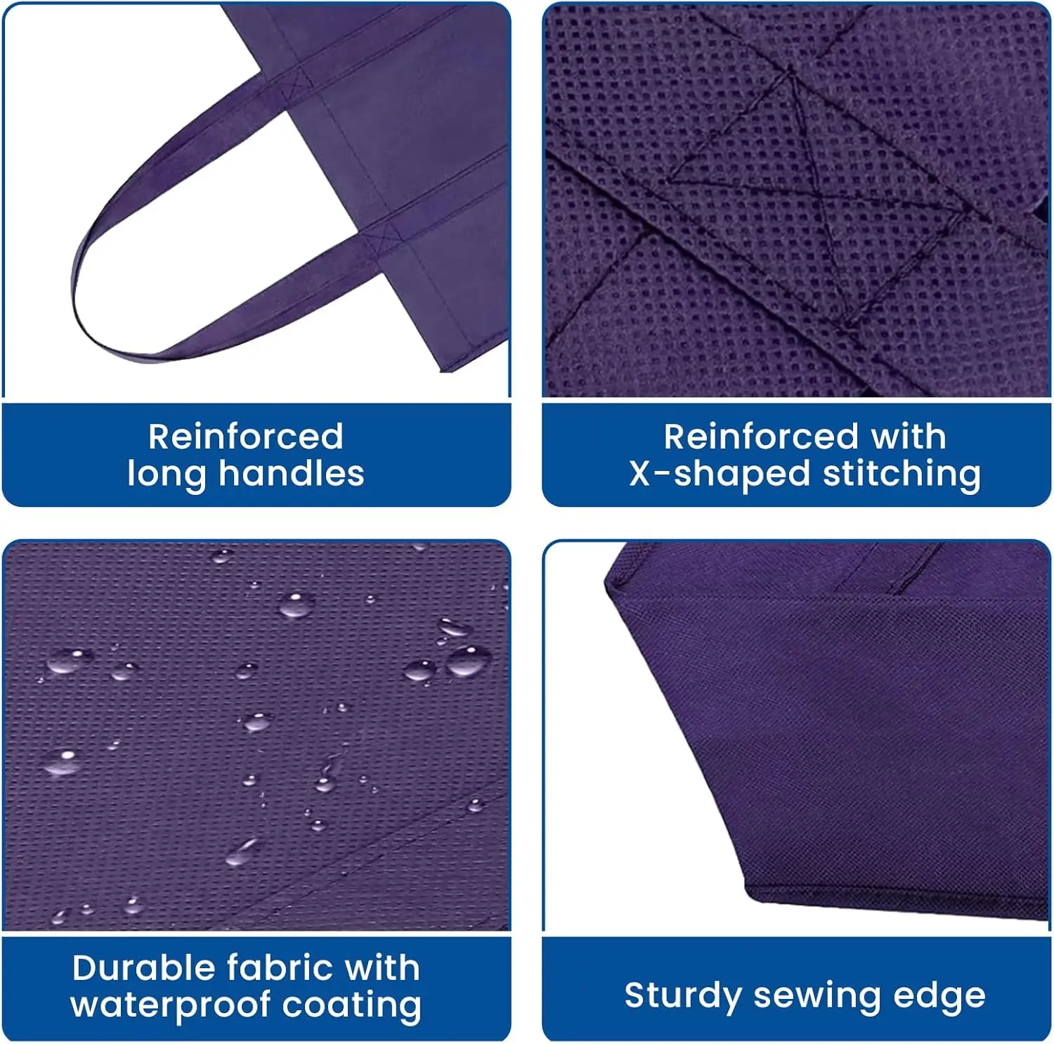 Custom Eco Friendly Grocery Shopping Clothes Foldable Reusable Bag Spunbond Large Non-Woven Non Woven Bag