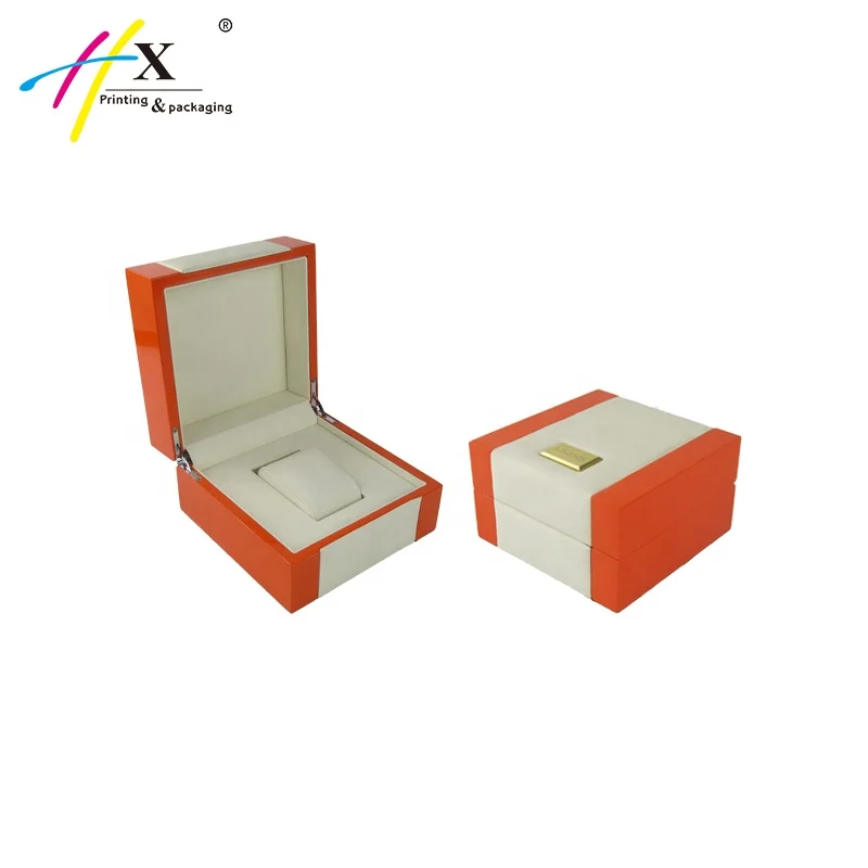 Luxury custom logo wooden watch