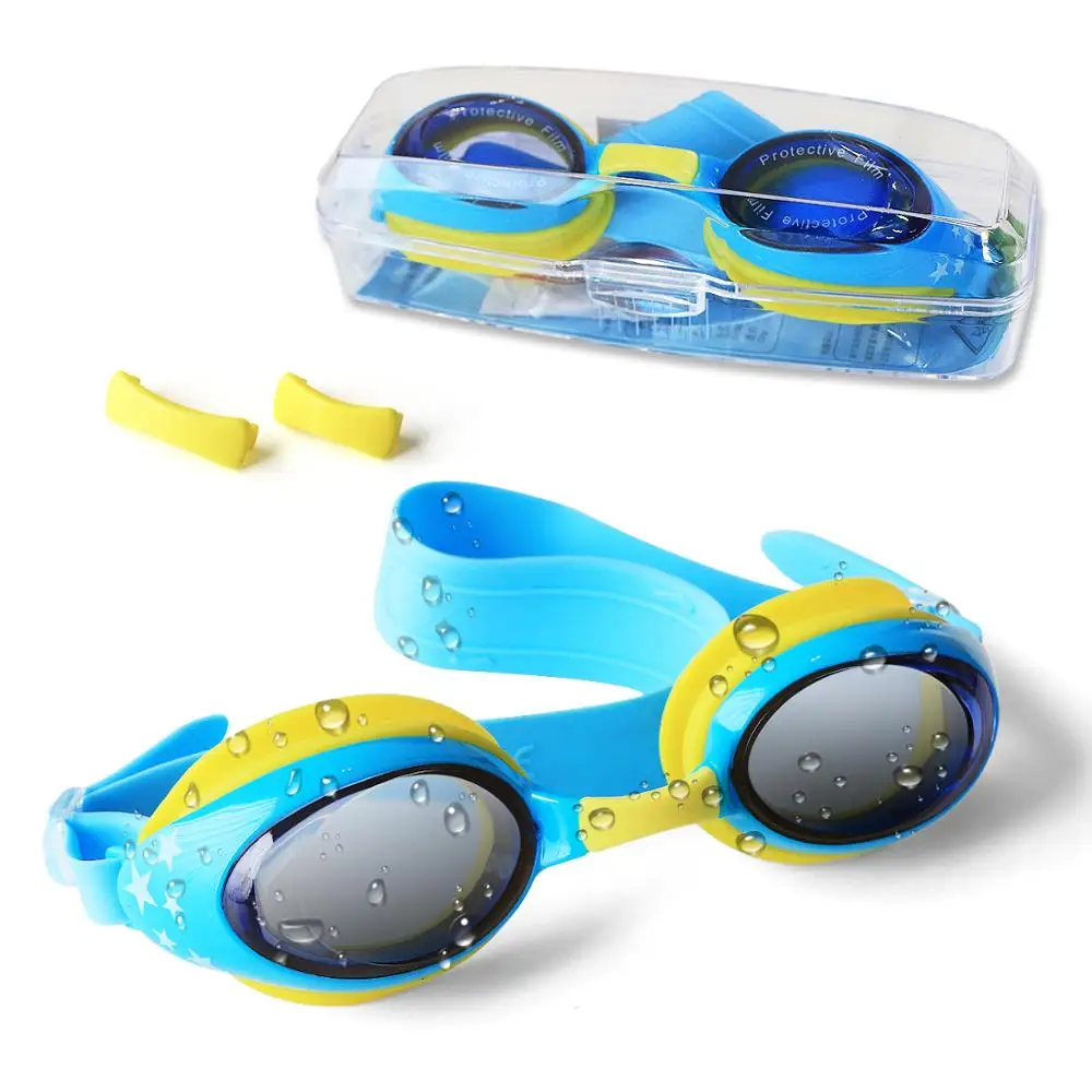 Pool & Accessories Kids Swimming Googles Swim Glasses- UV Protection with Protection Case