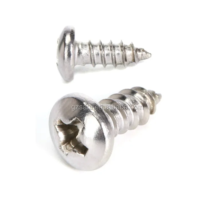 Customized Phillips Pan Head Self Tapping Screws for Sheet Metal