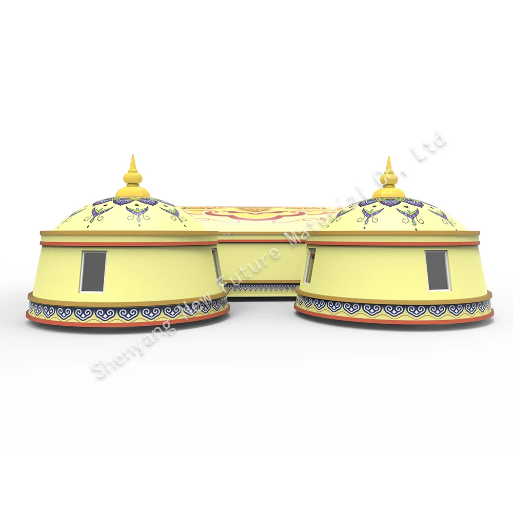 Web celebrity tent room  Accommodation planning of scenic spots Hot spring house