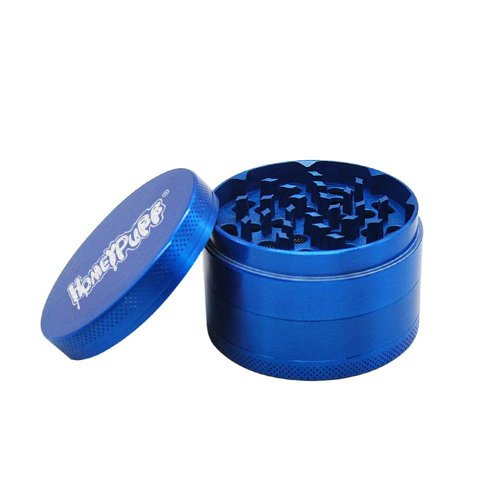 
Weed Grinder Rose Gold Stainless Steel Card Titanium Sublimation White Herb Grinder 