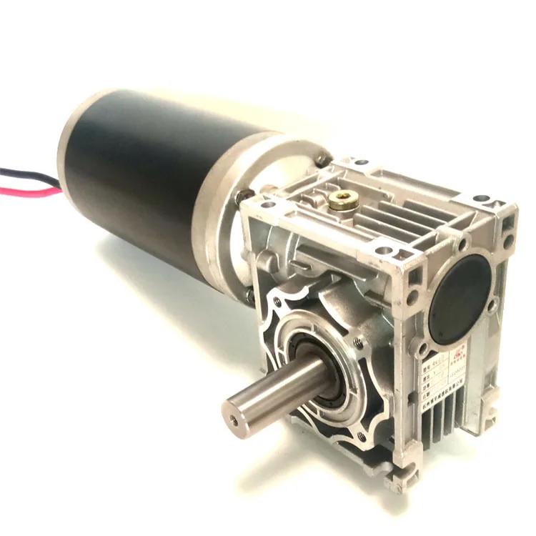 China High Power Electric Motor 48V High Torque Low Rpm Brushed Dc Geared Motor for Sale