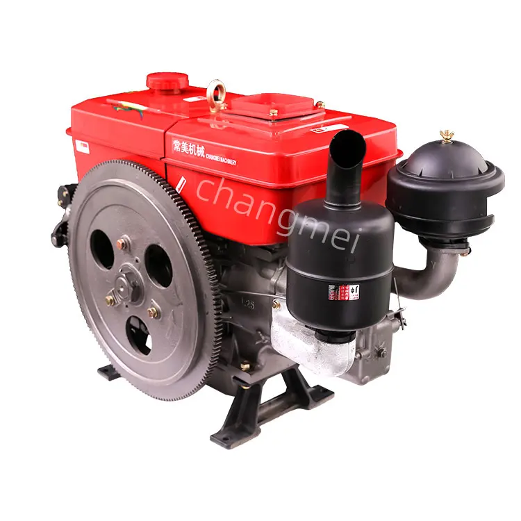 Changmei ZS1130 marine diesel engine 32hp Water-cooled electric start four stroke single cylinder diesel engine