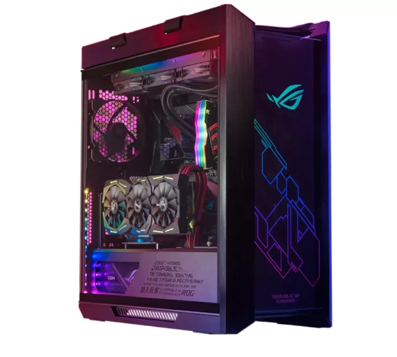 FOR ASUS ROG Strix Helios Helios Case (Transparent Glass on the Tower Side/GPU Bracket/E-sports Game Case)