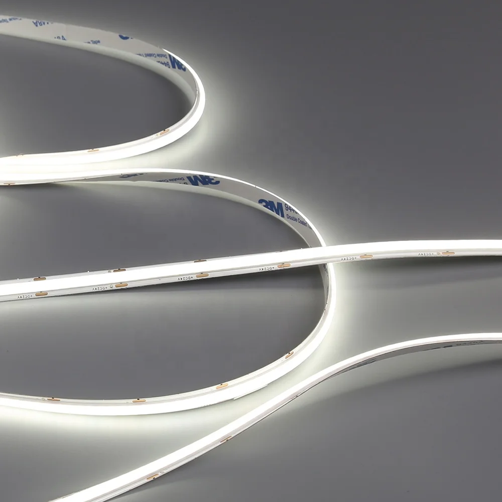 Competitive Factory Price Dotless luces led Light Dimmable Dream Color 600leds/m RGB Digital 12V COB RGB custom led strip Light