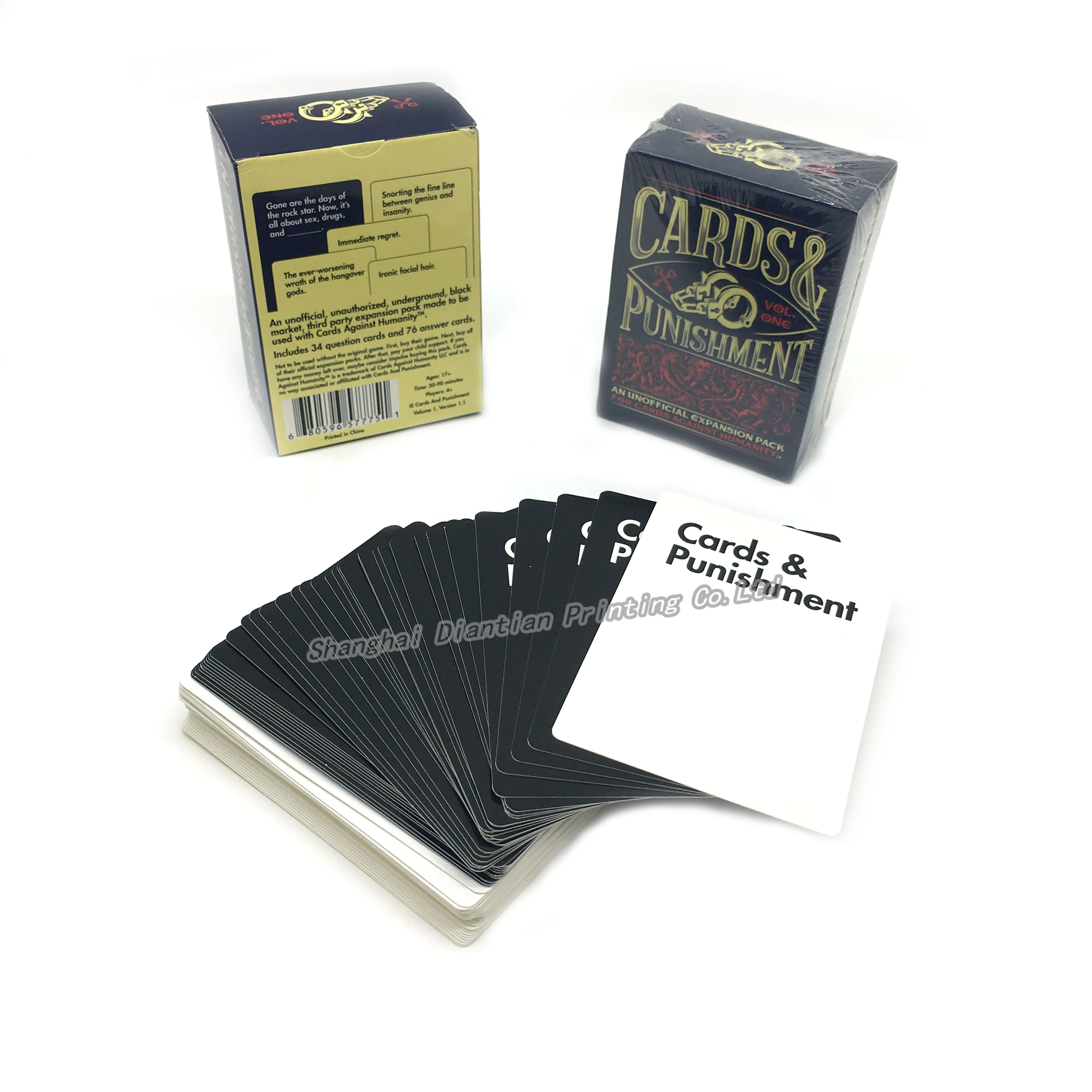 Hot Sale Custom Truth or Drink Best Drinking Card Game for Adults
